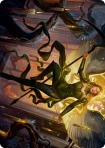 0068 Sigarda, Champion of Light Art Card S Art Series: Innistrad: Midnight Hunt