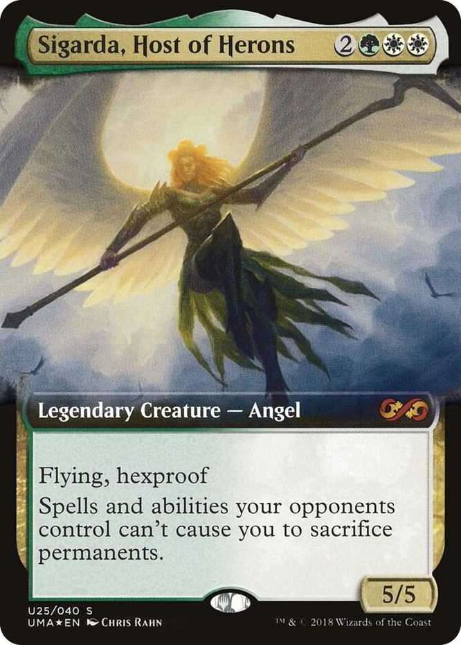 U025 Sigarda, Host of Herons S Ultimate Masters: Box Toppers
