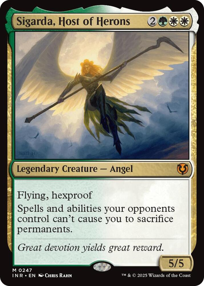 0247 Sigarda, Host of Herons M Innistrad Remastered