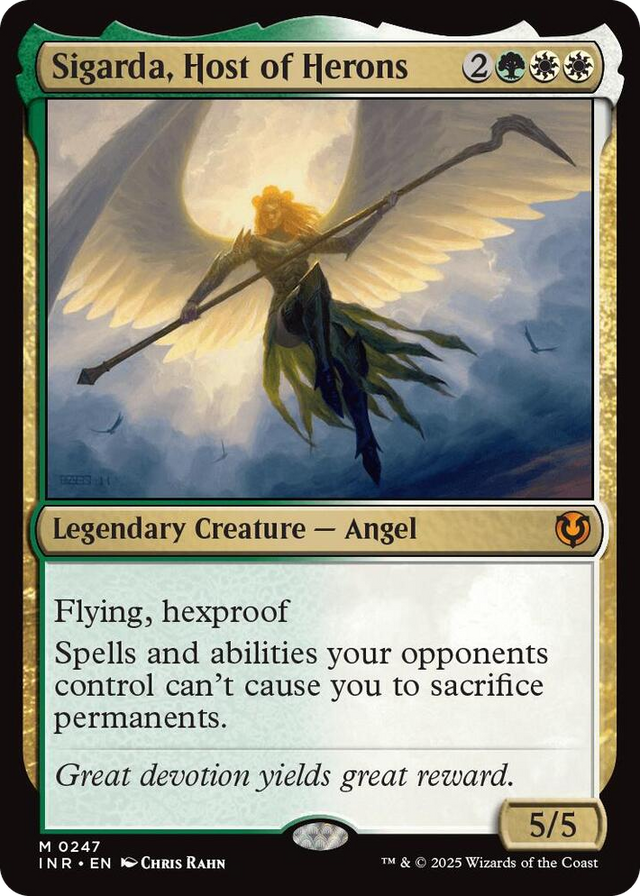 0247 Sigarda, Host of Herons M Innistrad Remastered