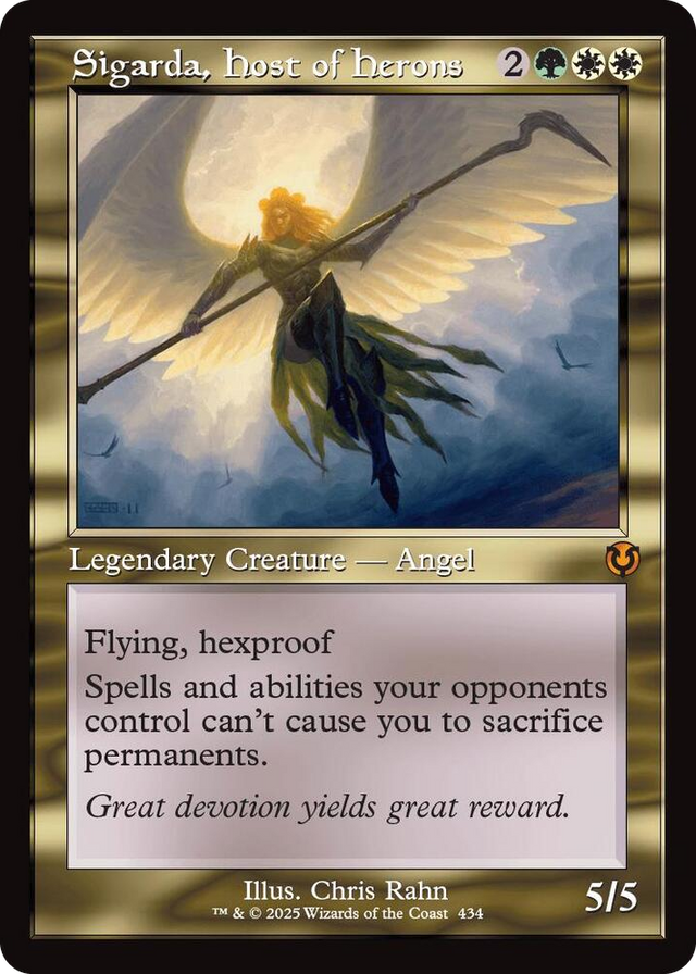 0434 Sigarda, Host of Herons (Retro Frame) M Innistrad Remastered