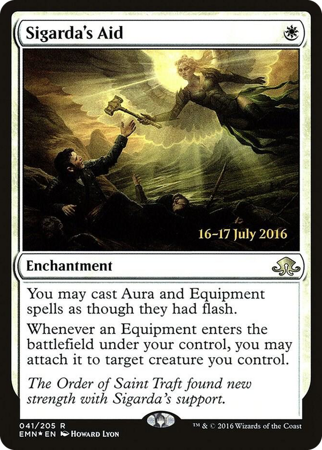 0041 Sigarda's Aid R Prerelease Cards