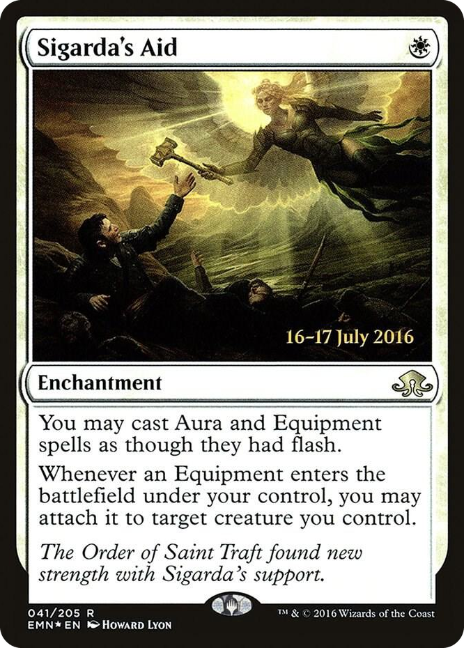 Sigarda's Aid #41 R - Prerelease Cards Pokemon card