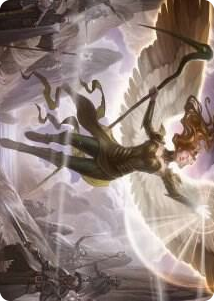 0019 Sigarda's Splendor Art Card S Art Series: Innistrad: Midnight Hunt