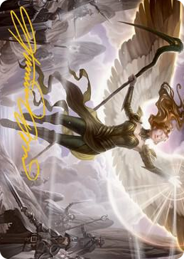 0019 Sigarda's Splendor Art Card (Gold-Stamped Signature) S Art Series: Innistrad: Midnight Hunt