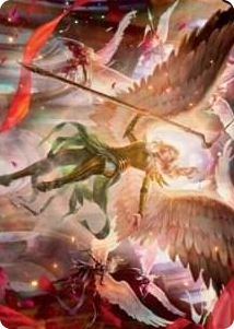 0017 Sigarda's Summons Art Card S Art Series: Innistrad: Crimson Vow