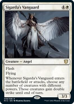 0008 Sigarda's Vanguard R Commander: Innistrad: Midnight Hunt