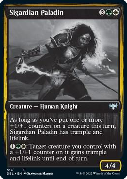 0514 Sigardian Paladin U Innistrad: Double Feature