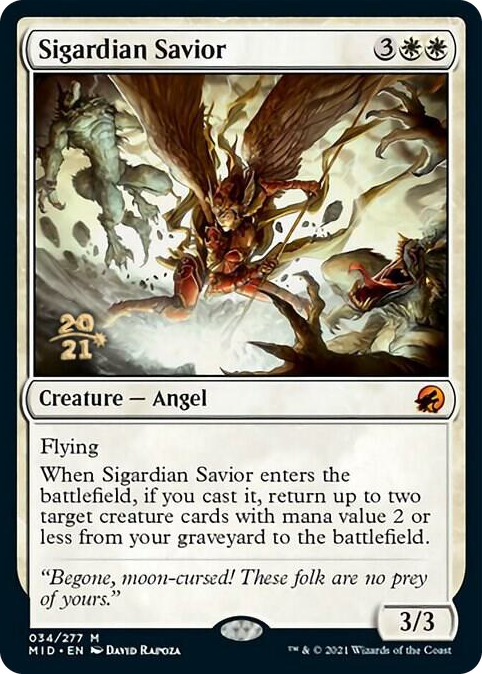 0034 Sigardian Savior M Prerelease Cards