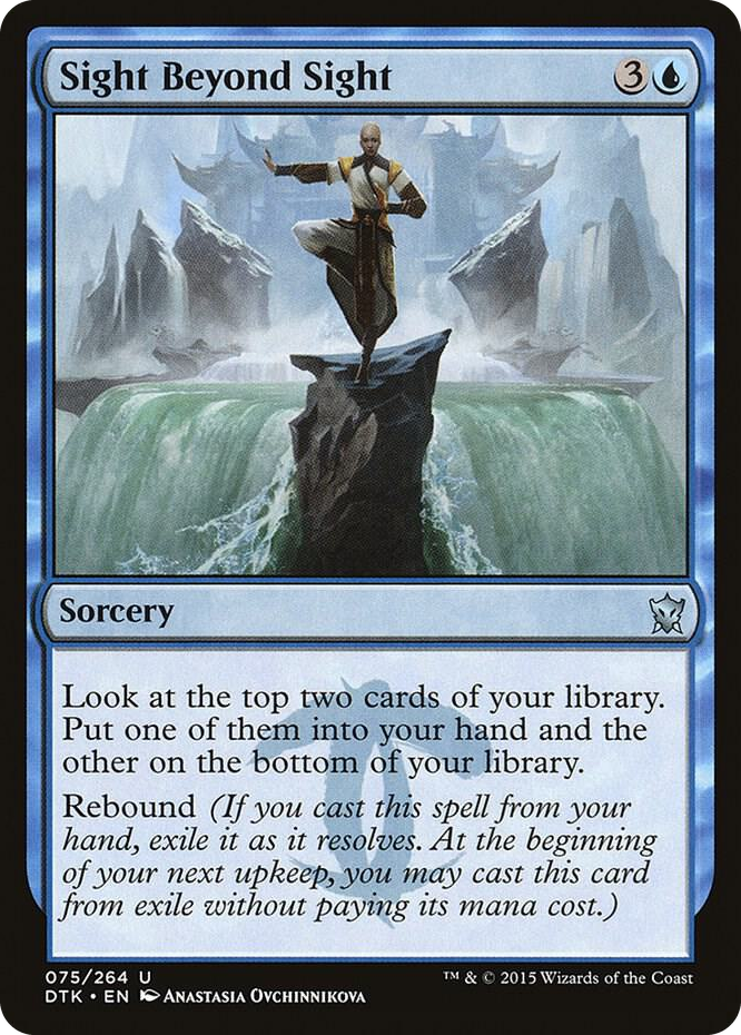 0075 Sight Beyond Sight U Dragons of Tarkir