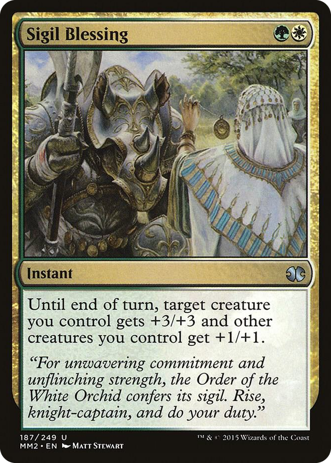 0187 Sigil Blessing U Modern Masters 2015