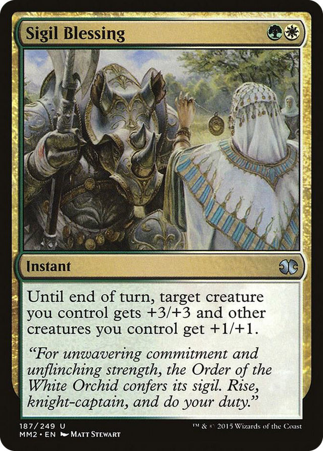 0187 Sigil Blessing U Modern Masters 2015