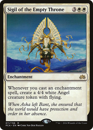 0011 Sigil of the Empty Throne R Planechase Anthology
