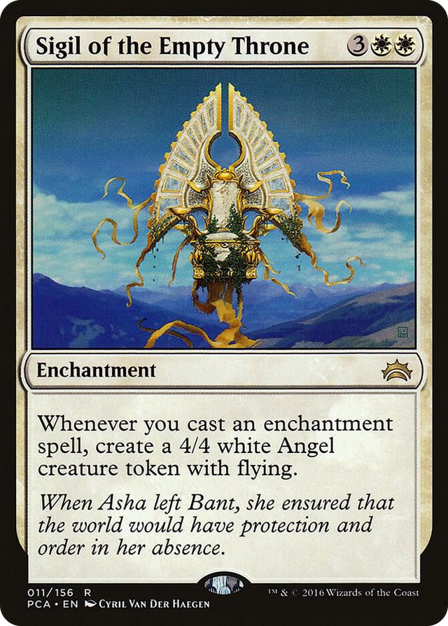 0011 Sigil of the Empty Throne R Planechase Anthology