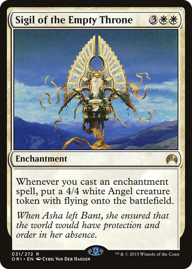0031 Sigil of the Empty Throne R Magic Origins