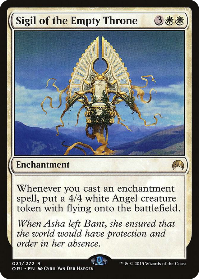 0031 Sigil of the Empty Throne R Magic Origins