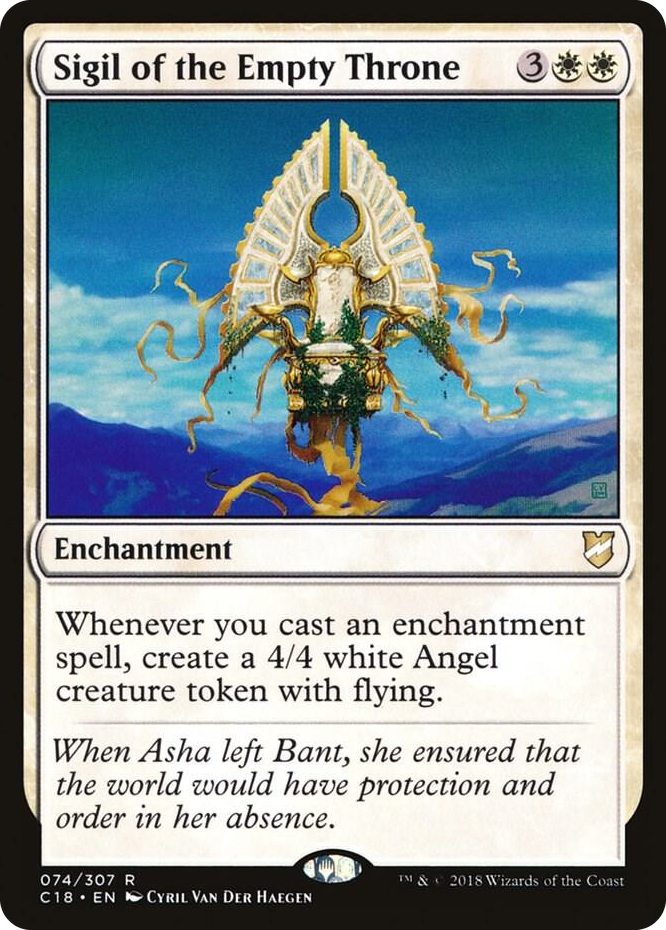0074 Sigil of the Empty Throne R Commander 2018