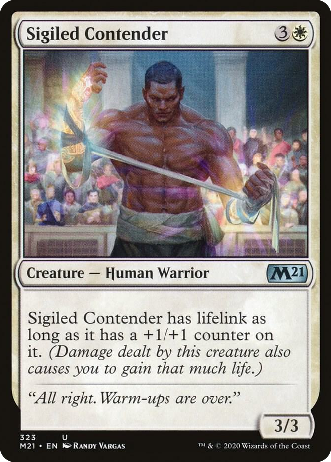 0323 Sigiled Contender U Core Set 2021