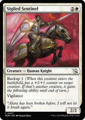 0037 Sigiled Sentinel C March of the Machine