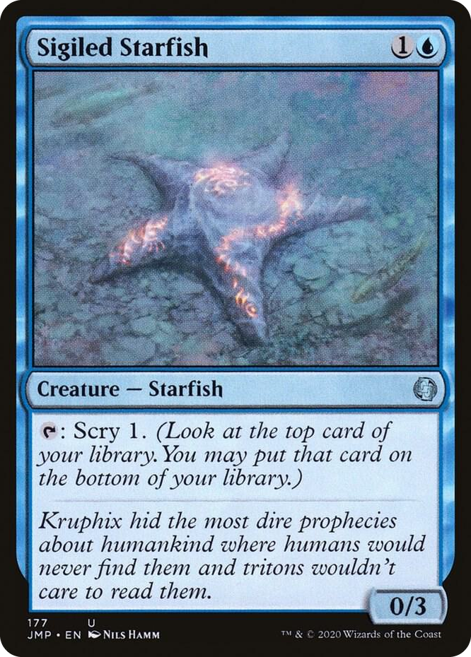 0177 Sigiled Starfish U Jumpstart