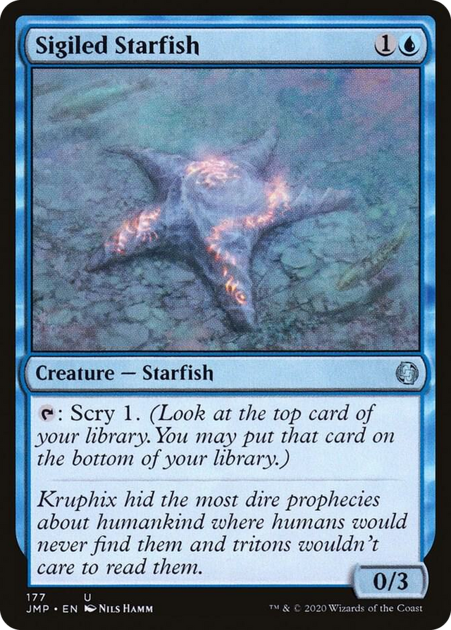 0177 Sigiled Starfish U Jumpstart