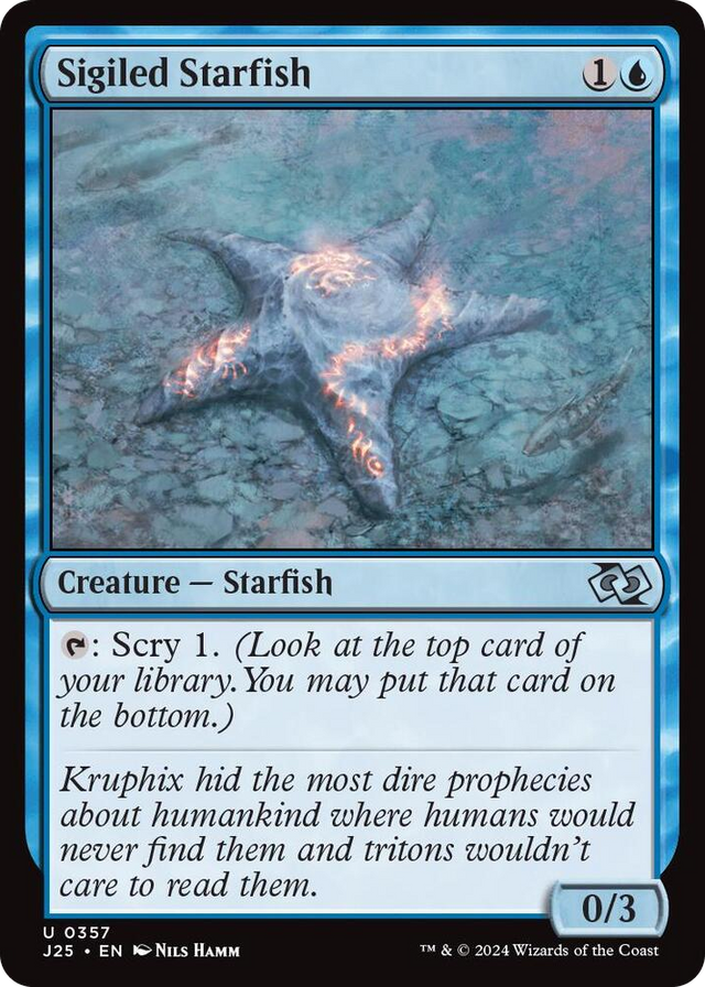 0357 Sigiled Starfish U Foundations Jumpstart