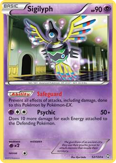 0052 Sigilyph Rare Deck Exclusives