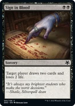 0061 Sign in Blood C Magic Game Night: Free-For-All