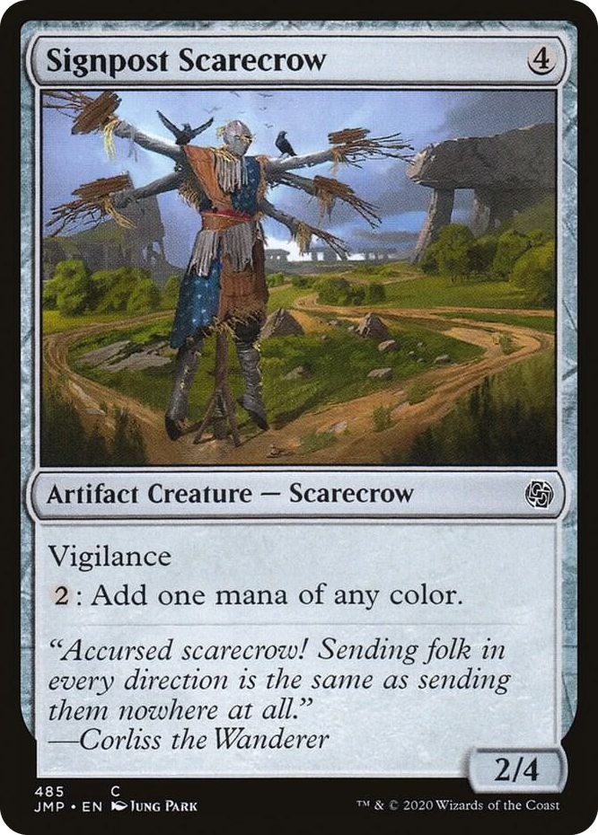 0485 Signpost Scarecrow C Jumpstart