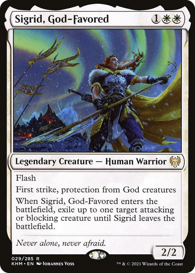 0029 Sigrid, God-Favored R Kaldheim