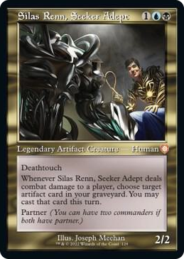 0129 Silas Renn, Seeker Adept (Retro Frame) M Commander: The Brothers' War