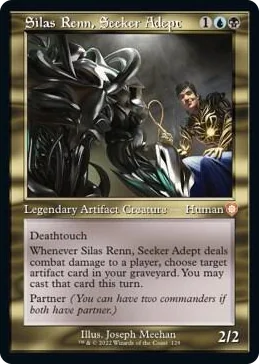 0129 Silas Renn, Seeker Adept (Retro Frame) M Commander: The Brothers' War