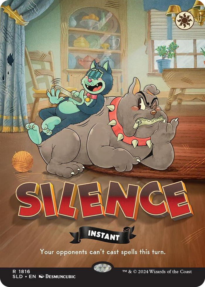 Silence (1816) #1816 R - Secret Lair Drop Series Pokemon card