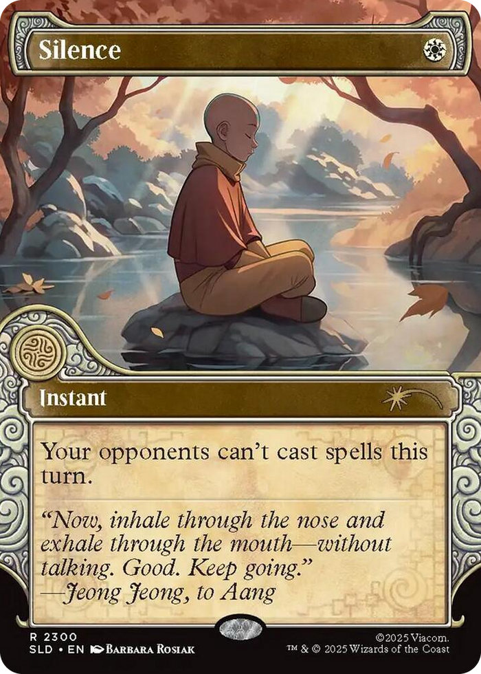 Silence (2300) #2300 R - Secret Lair Drop Series Pokemon card