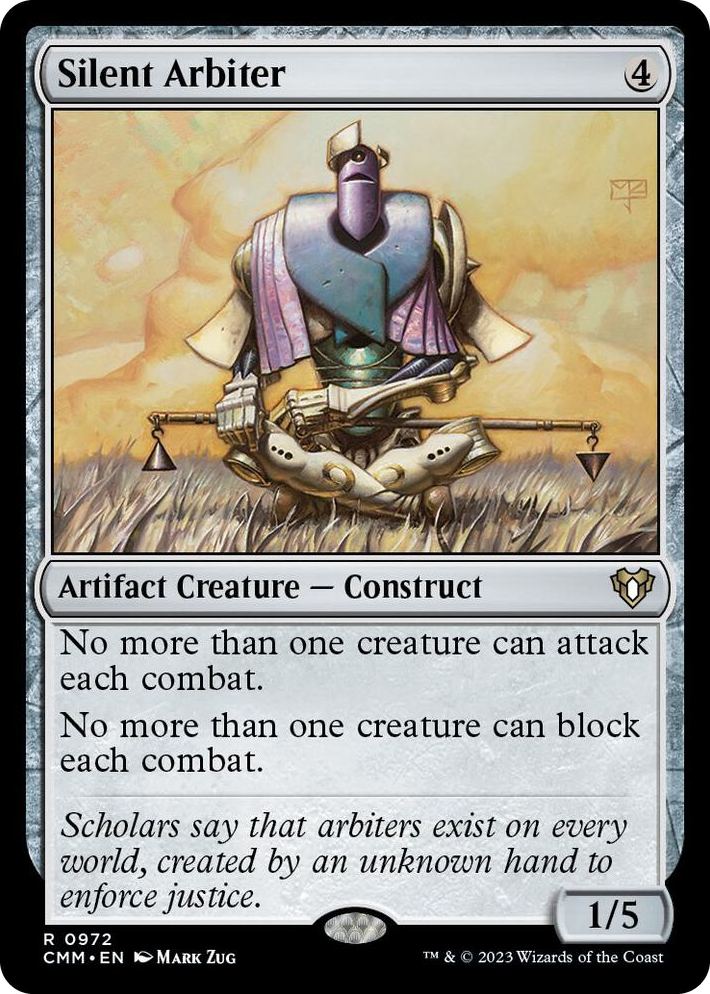 0972 Silent Arbiter R Commander Masters