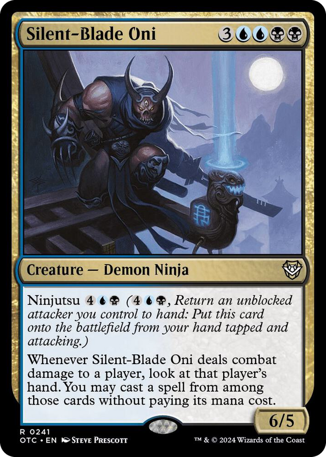 0241 Silent-Blade Oni R Commander: Outlaws of Thunder Junction