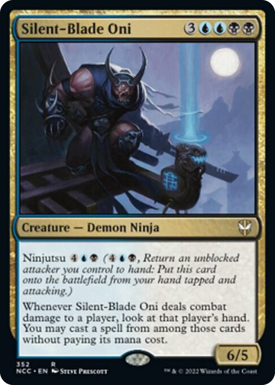0352 Silent-Blade Oni R Commander: Streets of New Capenna