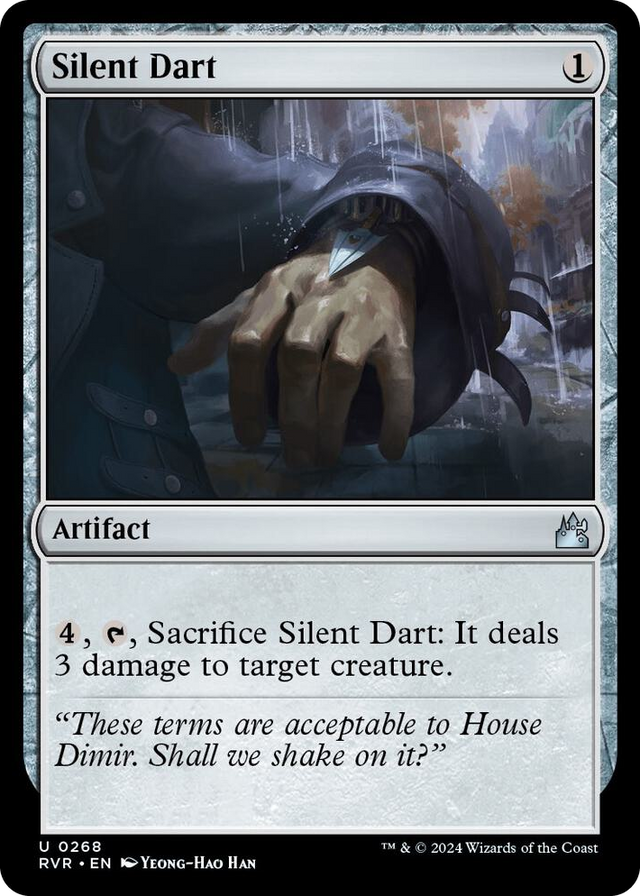 0268 Silent Dart U Ravnica Remastered