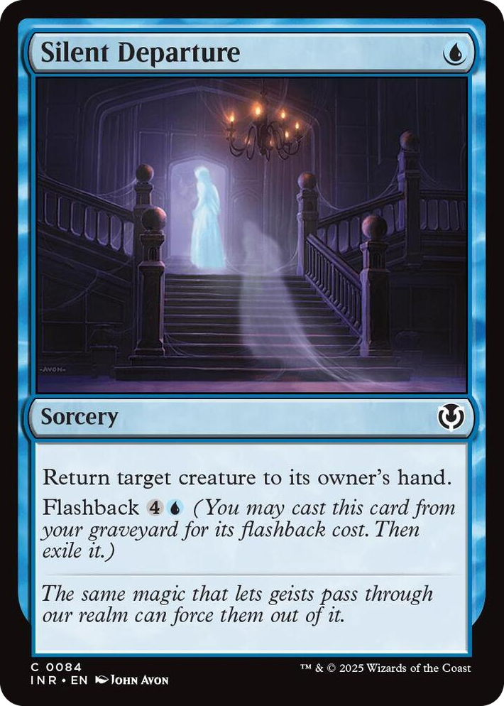 0084 Silent Departure C Innistrad Remastered