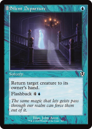 0367 Silent Departure (Retro Frame) C Innistrad Remastered