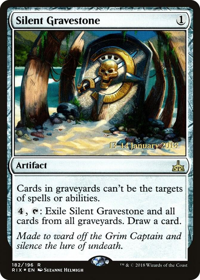 0182 Silent Gravestone R Prerelease Cards