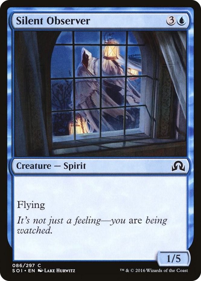 Silent Observer #86 C - Shadows over Innistrad Pokemon card