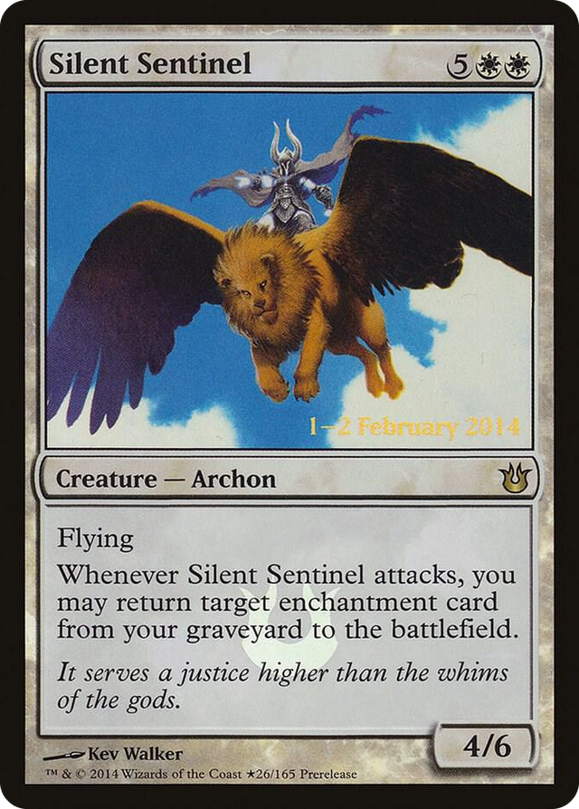 0026 Silent Sentinel P Prerelease Cards