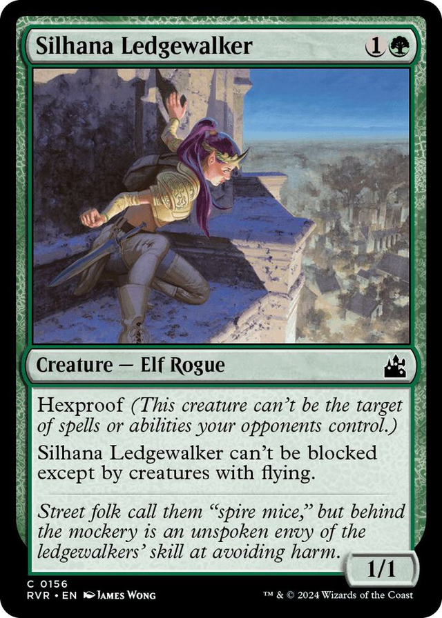 0156 Silhana Ledgewalker C Ravnica Remastered