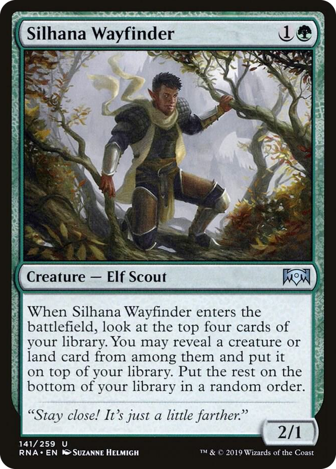 0141 Silhana Wayfinder U Ravnica Allegiance