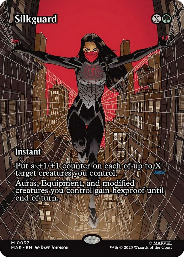 0037 Silkguard (Borderless) M Marvel Universe Eternal-Legal
