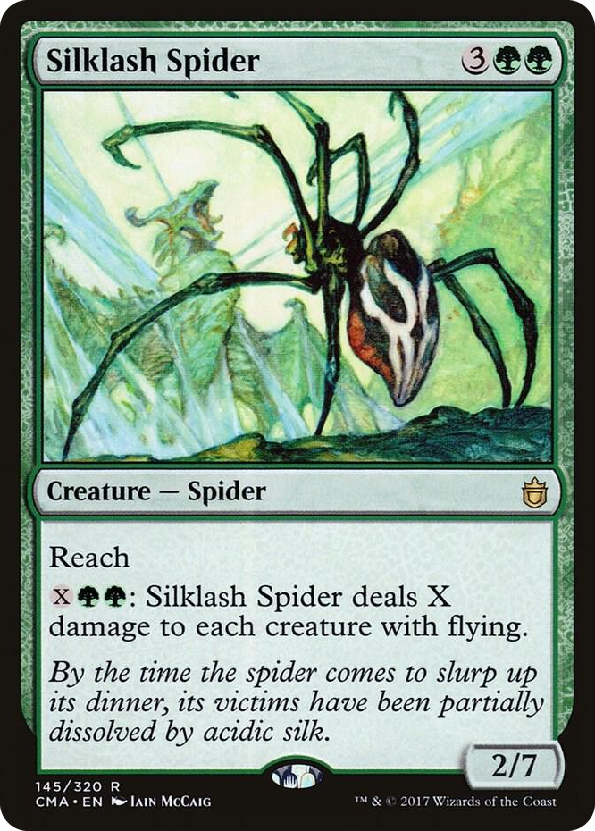 Silklash Spider #145 R - Commander Anthology Pokemon card