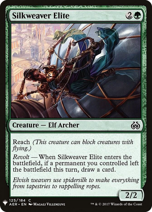0125 Silkweaver Elite C The List Reprints