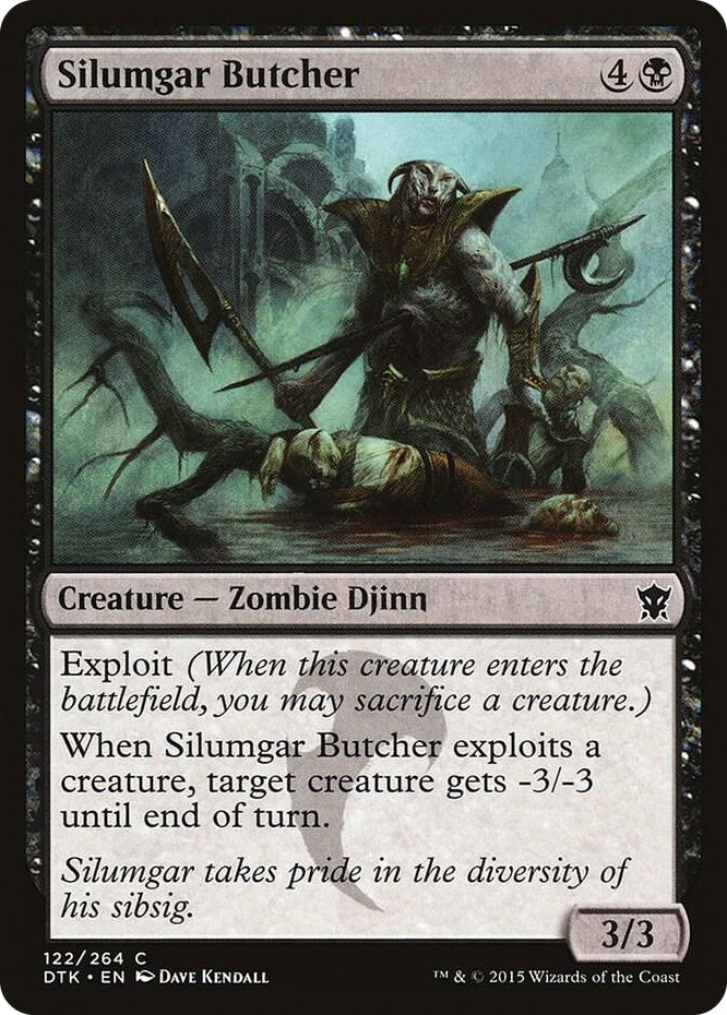 0122 Silumgar Butcher C Dragons of Tarkir