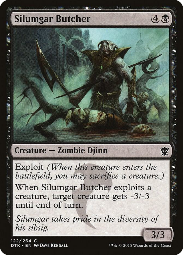 0122 Silumgar Butcher C Dragons of Tarkir